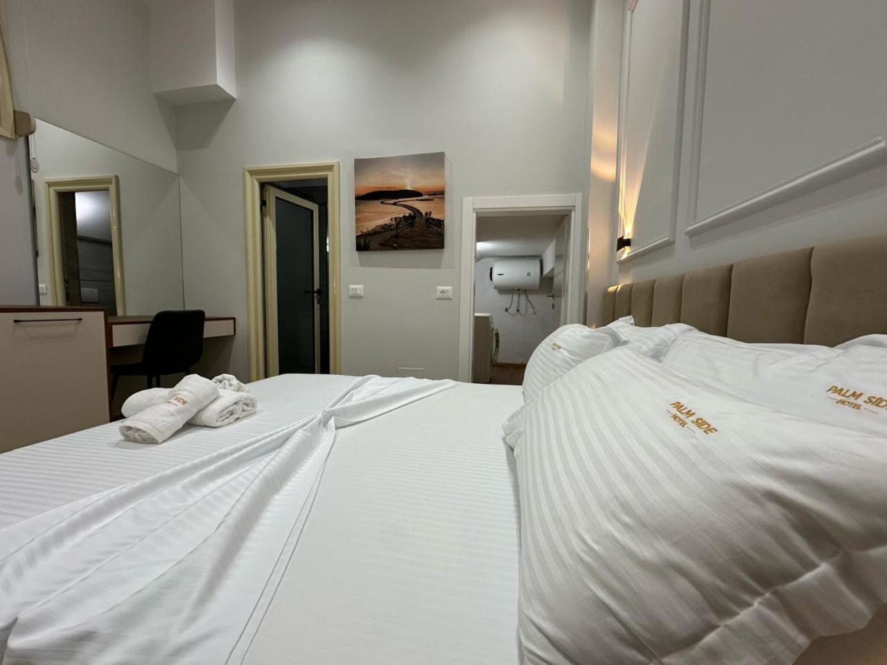 Palm Side Hotel Vlore Ngoại thất bức ảnh
